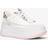 Michael Kors MK Hayes Leather Platform Trainers - Pink