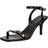Michael Kors Darrington Crackled Leather Sandal - Black