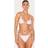 PrettyLittleThing Basic Triangle and Tie Side Bikini Set - White