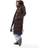 Threadbare Maxi Belted Puffer Coat - Brown
