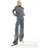 Pieces Pcpenna MW Straight Knit Pants BC Dam Raka Byxor - Ombre Blue/Whitecap Gray