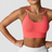 ICANIWILL Define Seamless Sport-Bh - Dark Pink Peach
