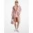 Michael Kors Garment-Dyed Denim Trench Coat - Pink