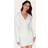 PrettyLittleThing Cream Knitted Tailored Hook And Eye Cardigan - White