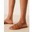 Glamorous Flade Sandaler Med Nitter - Gyldenbrune