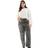 New Look Curve Hannah Straight Leg Jean - Leopard Print