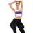 adidas Adizero Retro Running Crop Top - White