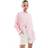 Bershka Oversized Hørskjorte - Lyserød