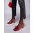 Public Desire Asuka Bow Kitten Heeled Sandals - Red