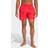 adidas Solid CLX Short-Length Swim Shorts - Pure Ruby/Black