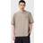 AllSaints Underground Oversized T-Shirt - Stone