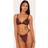 PrettyLittleThing Lace Triangle Lingerie Set - Chocolate