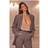 PrettyLittleThing Oversized Tailored Blazer - Brown