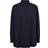 Moshi Moshi Mind Gaia Shirt Poplin Dam Långärmade Skjortor - Dark Navy