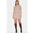 PrettyLittleThing Grey Woven Tailored Mini Skirt