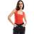 New Look Square Neck Slinky Bodysuit - Red