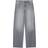 Bershka Gråtvättade Baggy Jeans Med Vida Ben - Grå