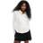 Stradivarius Fitted Satin Shirt - White