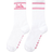 Lala Berlin Samma Strumpor - White/Pink