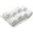 Luxorparts Kabelsamler 8-pk. Hvit