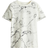 H&M Printed Cotton T-shirt - Cream/Marbled (1118512043)