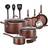 NutriChef - Set med lock 14 delar