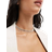 ASOS Choker Halskæde Med Krystalkæde - Sølvfarvet