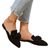 Shein Plus Fashionable Leopard Print Pointed Toe SlipOn Flat Loafers For Women Sweet Bowknot Casual Comfortable Lightweight Flat Shoes Fit For Spri