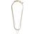Pieces Two Chain Necklace - Gold