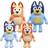 Bluey Plush Heeler Family 4 Pack