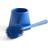 Dunelm Square Silicon Toilet Brush Blue