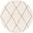 benuta Højluvet Tæppe Benno Hvid D120 Beige 120cm