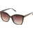 Jeepers Peepers Oversized Firkantede Solbriller Med Gradientglas - Sorte