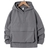Shein Tween Boys Casual Hooded HalfZip Pocket Relaxed Pullover Woven Solid MidWeight Jacket Suitable For Casual Travel Sports SpringSummerAutumnWinter