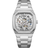 Faucon Faucon Octagon Automatic F10050 37 mm Analog Automatik Saphirbeschichtet Mineralglas