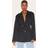 PrettyLittleThing Belt Detail Blazer - Black