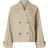 Selected Femme Kort Trenchcoat - Brun