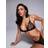 River Island Embroidered Lingerie Set - Black