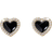 Shein Heart Stud Earrings