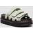 Dr. Martens Women's Raine Slides Suede Sandals - Green