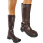 Shein Women Fashion Boots Match Sweater Women Fashion Casual Side Zipper Buckle Biker Boots Brown Chunky Heel Western Style Rubber Shoes Knee High Boots Mi