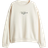 H&M Text-Motif Sweatshirt - Cream