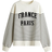 H&M Dame Sweatshirt med crewhals - Hvit