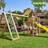 Nordic Play Playtower Jungle Gym Cubby Complete incl Climb Module X'tra & Slide