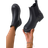 Shein Womens Brown Leather Chunky Sole Chelsea Boots