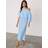 Never Fully Dressed Tilly Off Shoulder Dress - Ice Blue