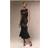 PrettyLittleThing Satin Boat Neck Fishtail Midaxi Dress - Brown