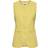 Only High Neck Waistcoat In Butter - Citron