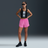 Nike Women's Tempo Dri-FIT Mid-Rise Brief-Lined Running Shorts - Pink
