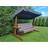 Dakota Fields Chaniyah 3 Person Porch Swing with Canopy 175cm H x 237cm W x 115cm D